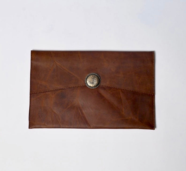 Solatte Leather Envelope Clutch Bags