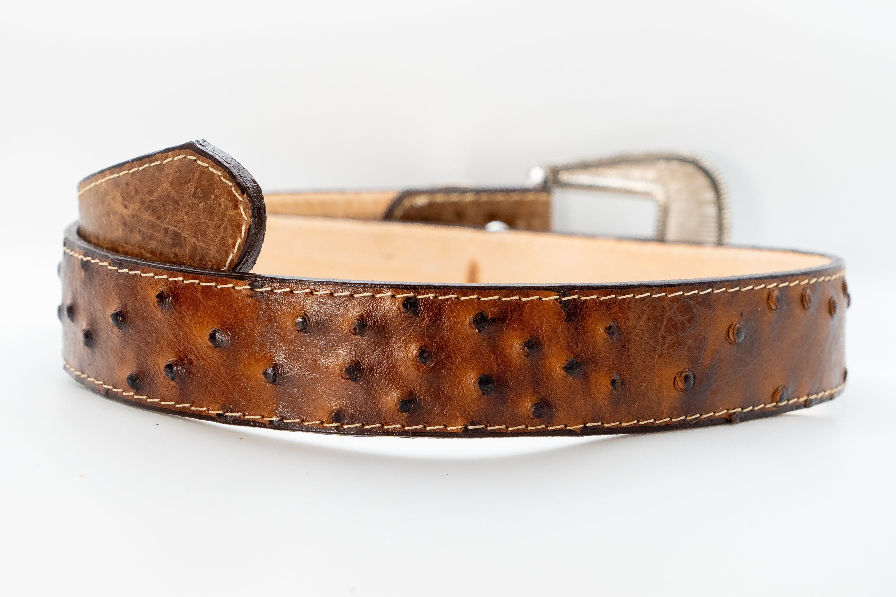 The Camelio Men's Brown Leather Belt