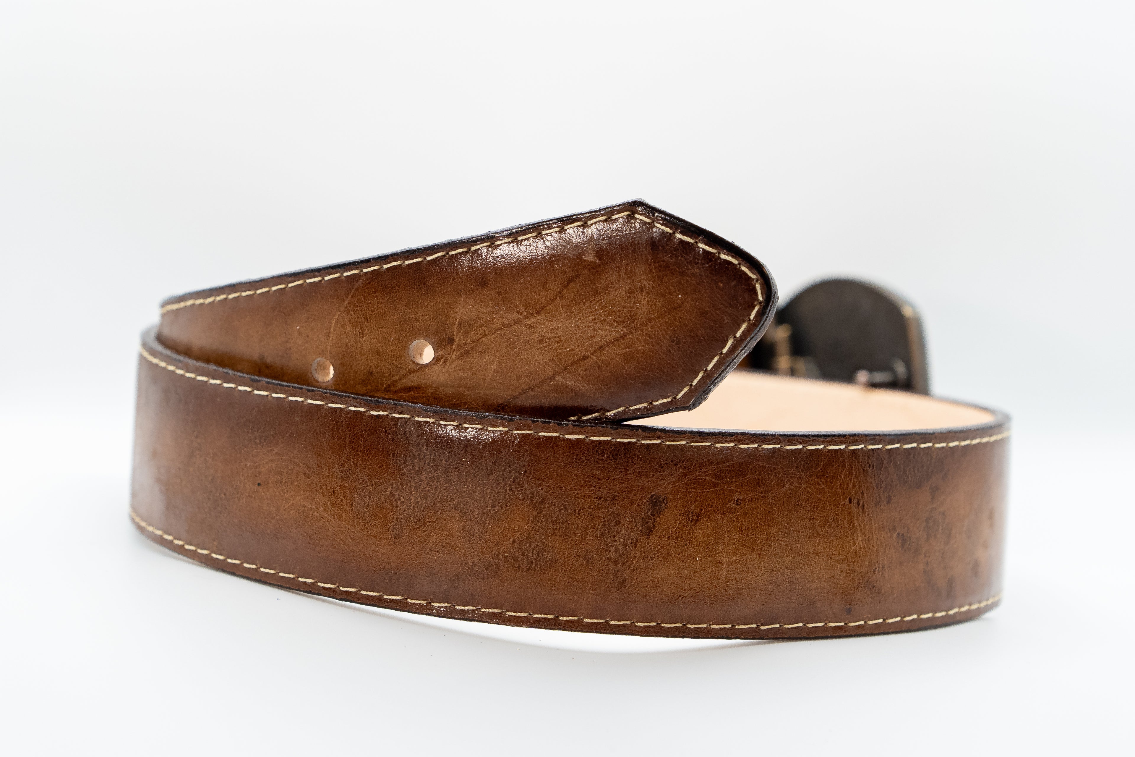 The Forja / Men’s Brown Smooth Leather Belt