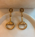 Saddle - Vintage Earrings