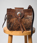 Andrea Western Cowhide Crossbody Bag